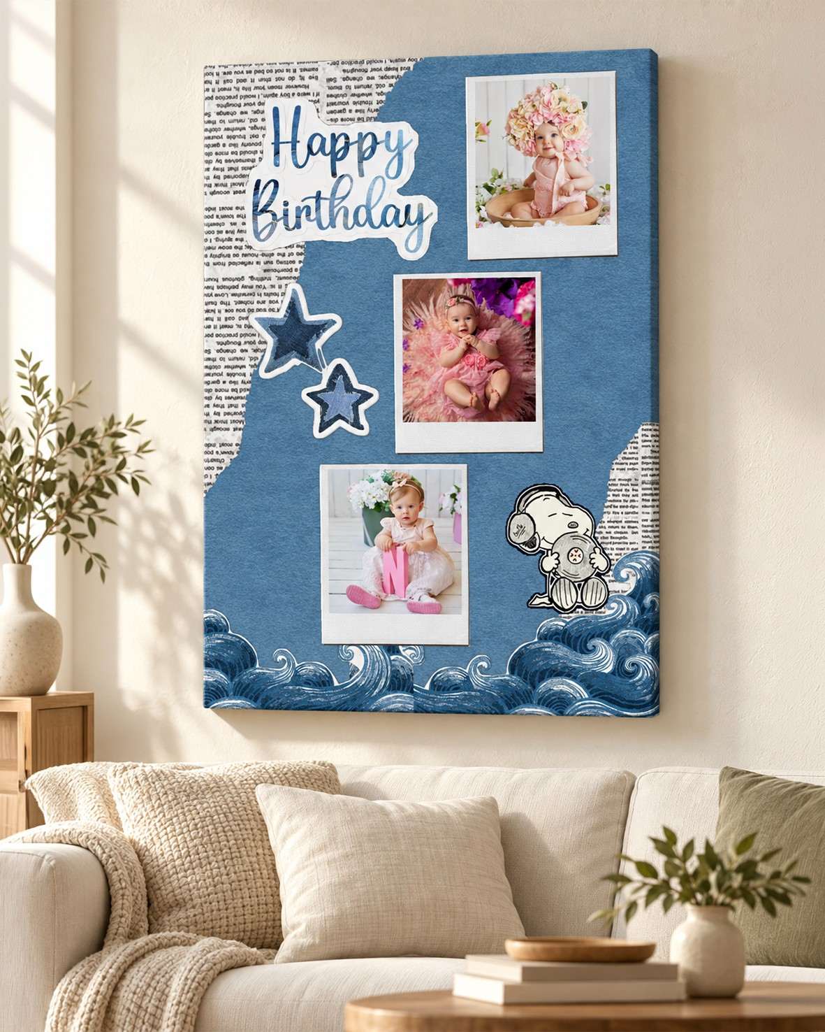 Starlit Ocean Celebration Frame