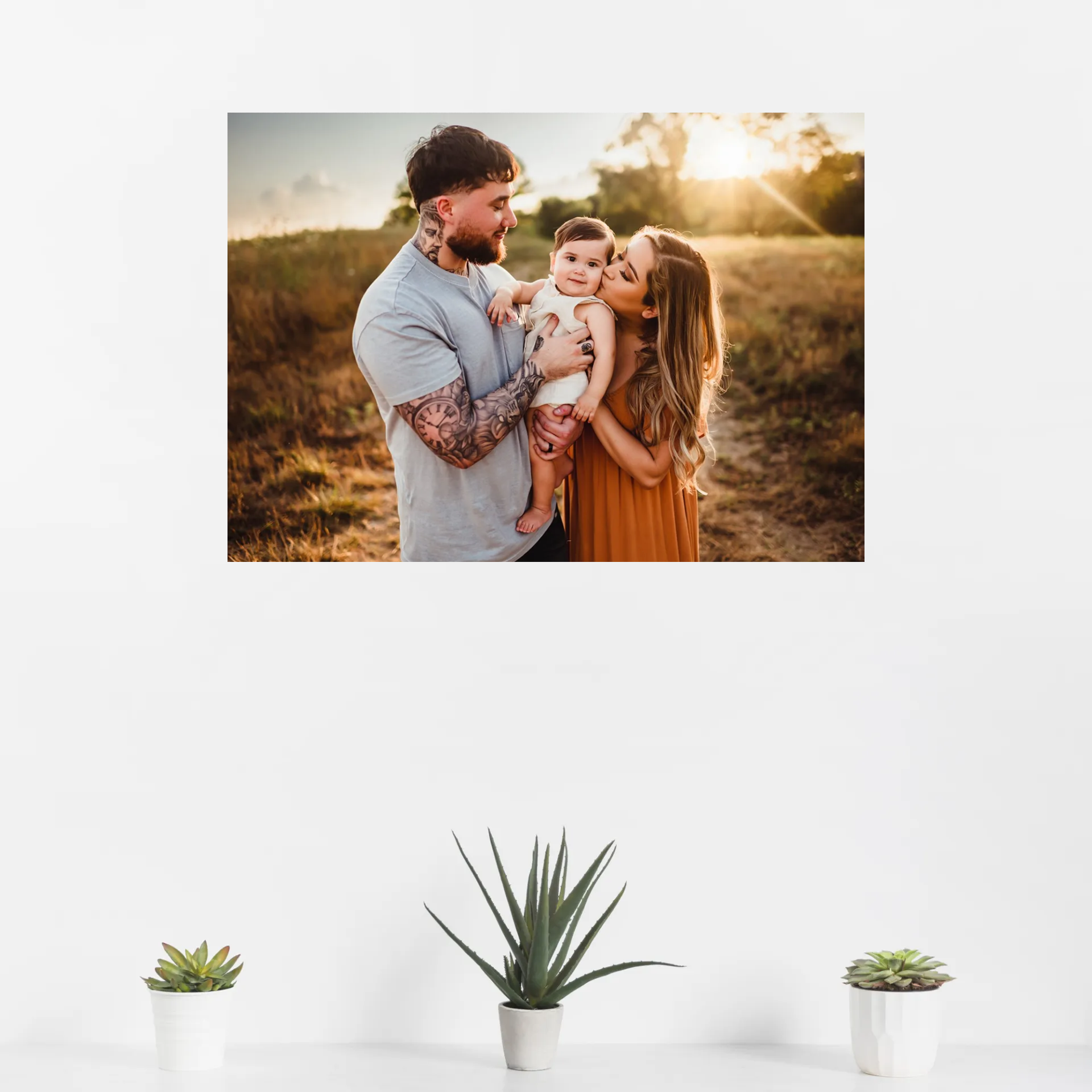Single Acrylic Photo Frames